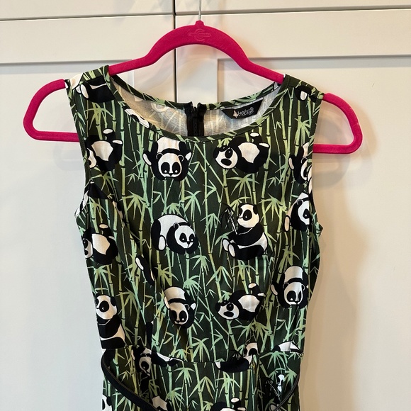 Lady V London panda print  dress UK size 10 - Picture 1 of 3